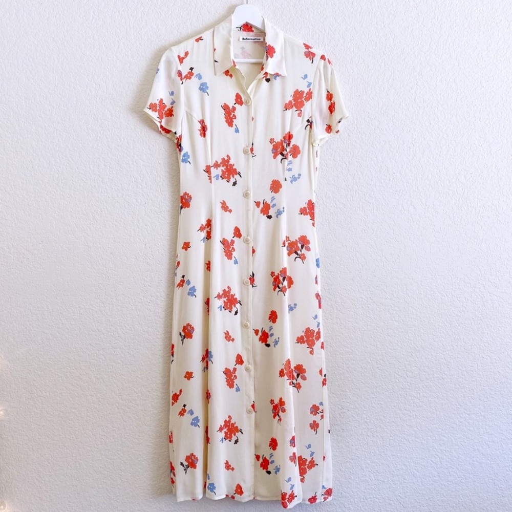 Reformation Sheila Midi Size 4